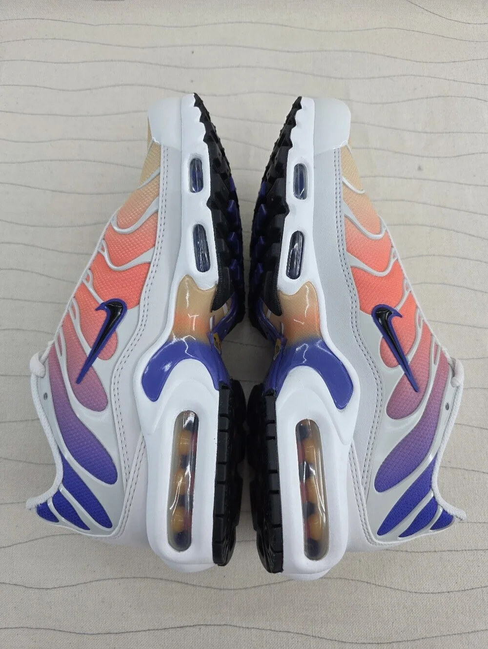 Nike Womens Air Max Plus Platinum Tint-Persian Violet-Mango Shoe DZ3670-003 Sz 7